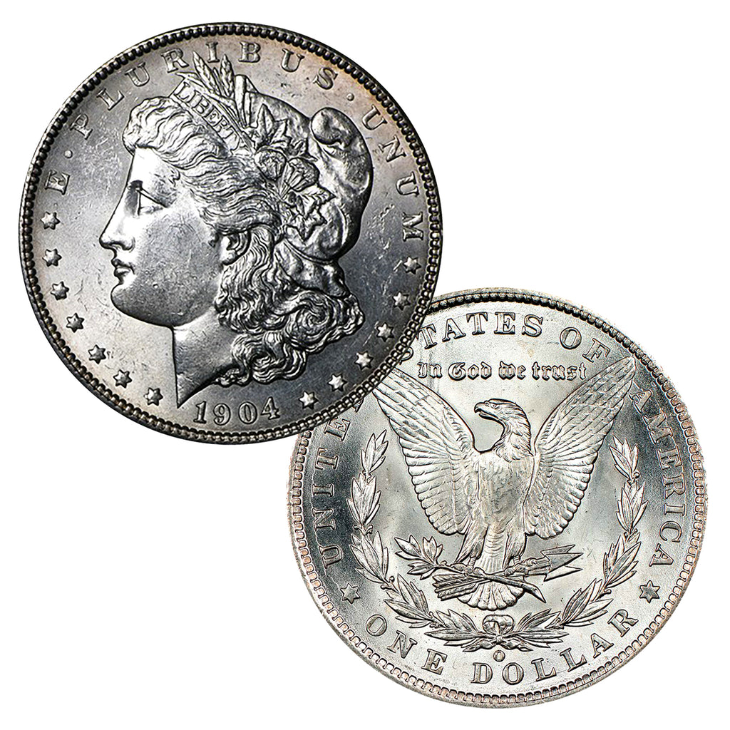 Buy 1904-O Morgan Silver Dollar Toned MS60 Online