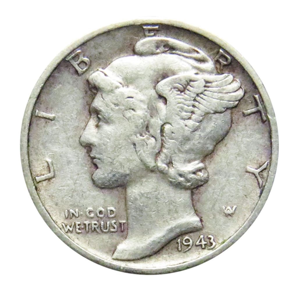 Face on the us dime fashion