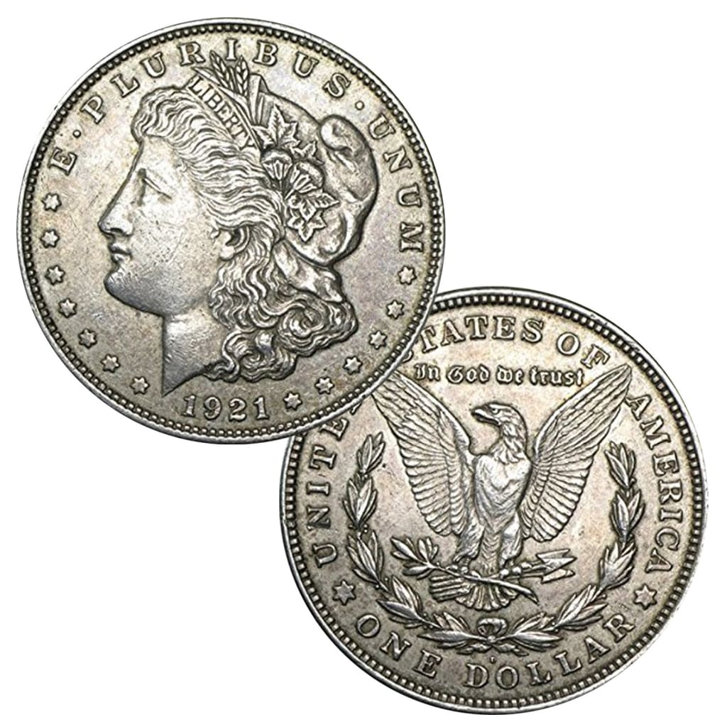 1921 Morgan Silver Dollar Circulated - Spring Hill Coin Shop