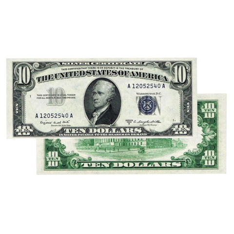 $10 Silver Certificates & Notes