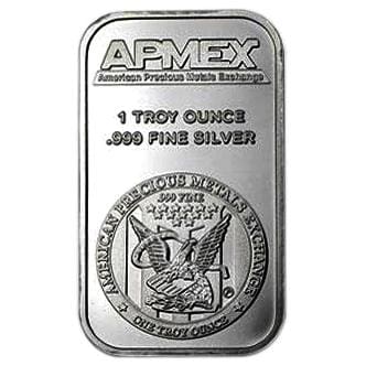 APMEX Silver Bars