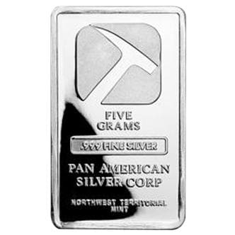 Fractional - Silver Bars Less Than 1 Ounce