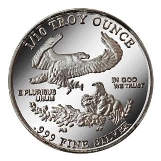 Fractional Silver Rounds (Less Than 1 Oz)