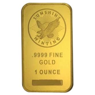 Gold Bars & Rounds By Brand