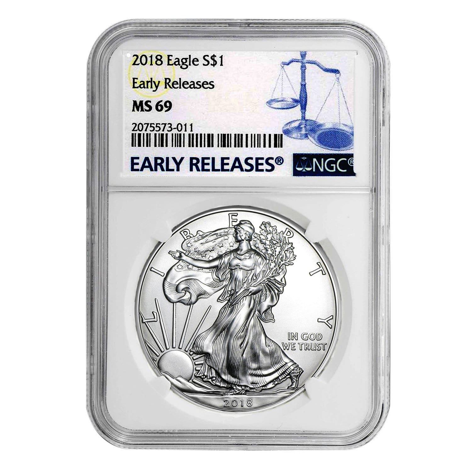 NGC Graded Silver Eagles