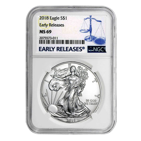 NGC Graded Silver Eagles