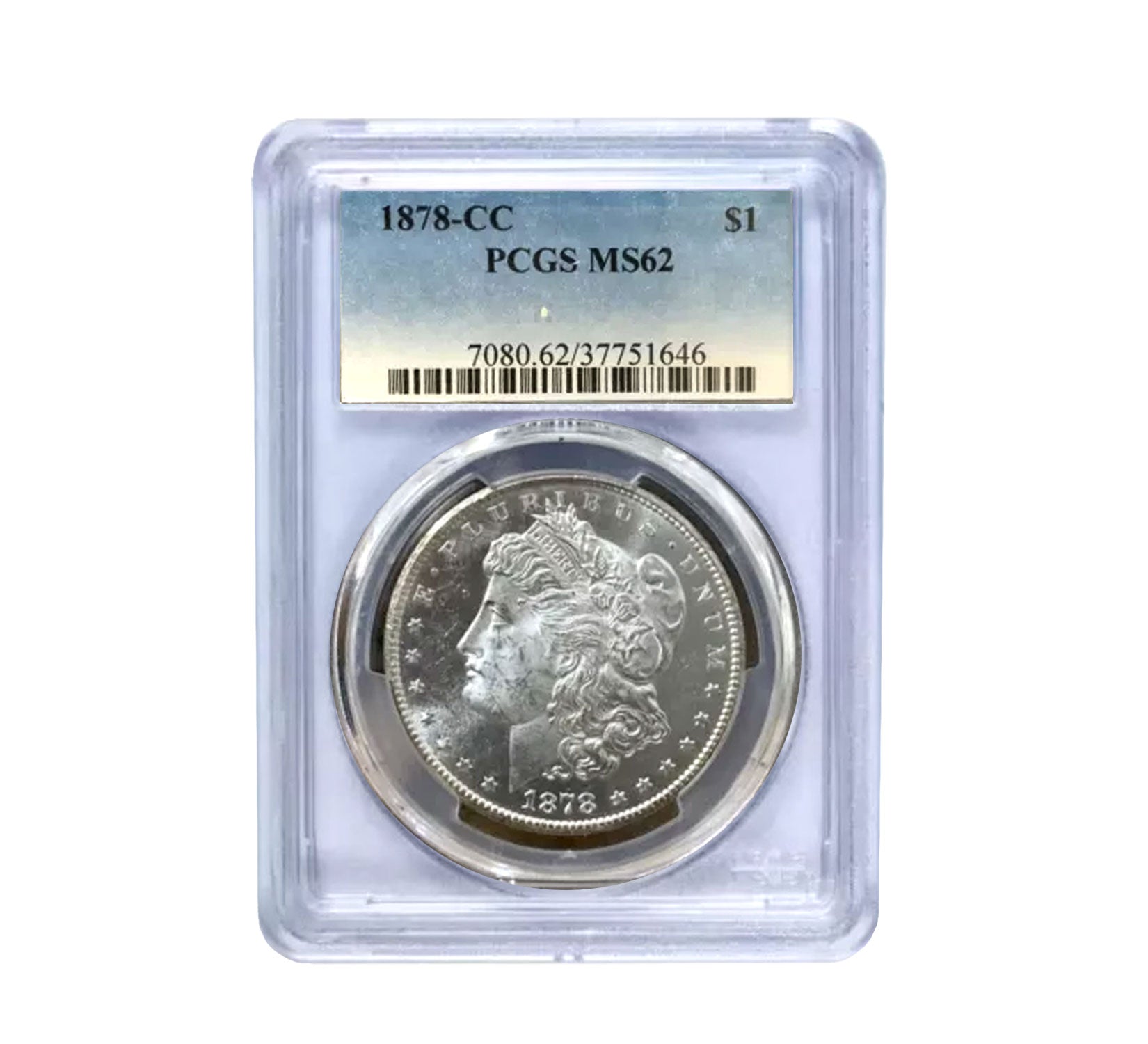 1878-CC Morgan Dollar MS62 PCGS Carson City