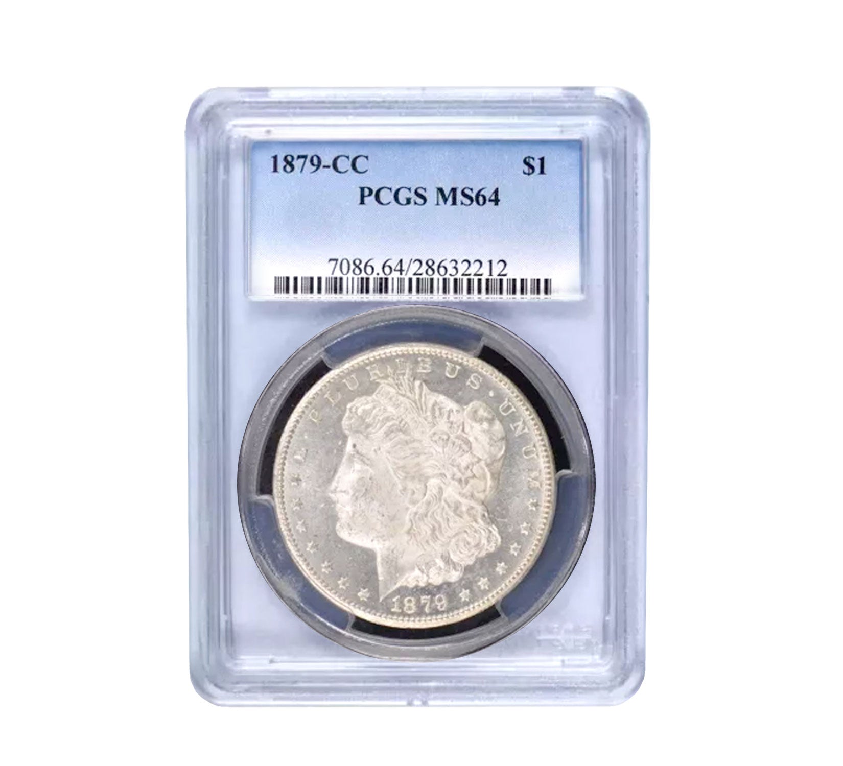 1879-CC Morgan Dollar MS64 PCGS