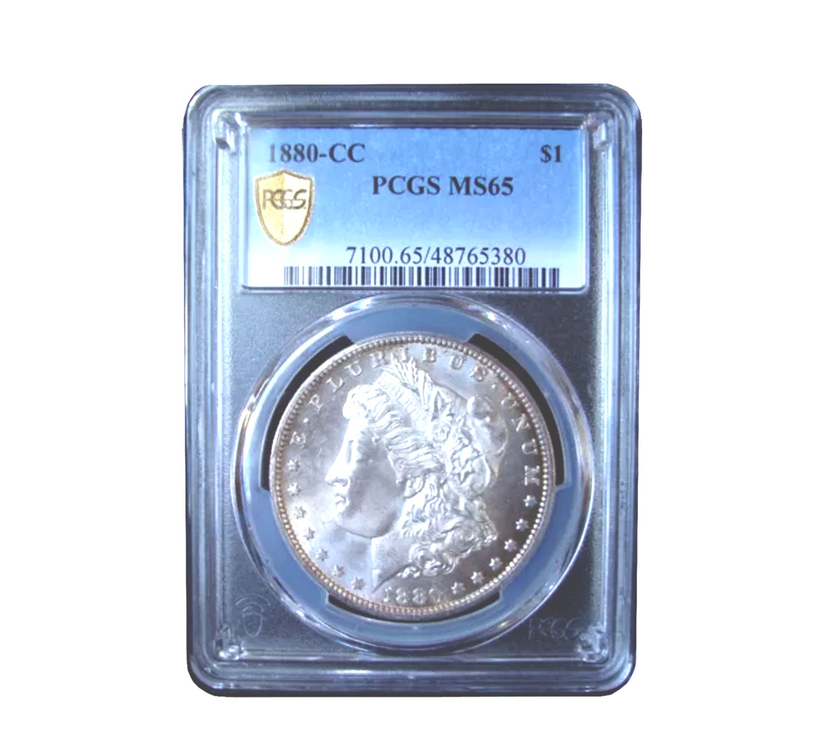 1880 CC Morgan Dollar MS65 PCGS Carson City