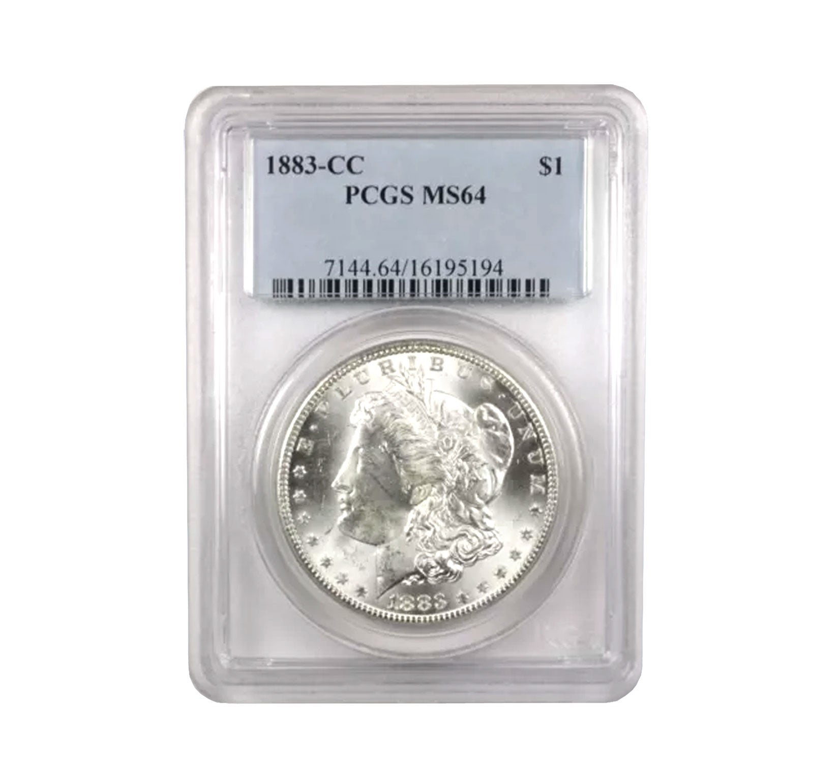 1883-CC Morgan Dollar MS64 PCGS