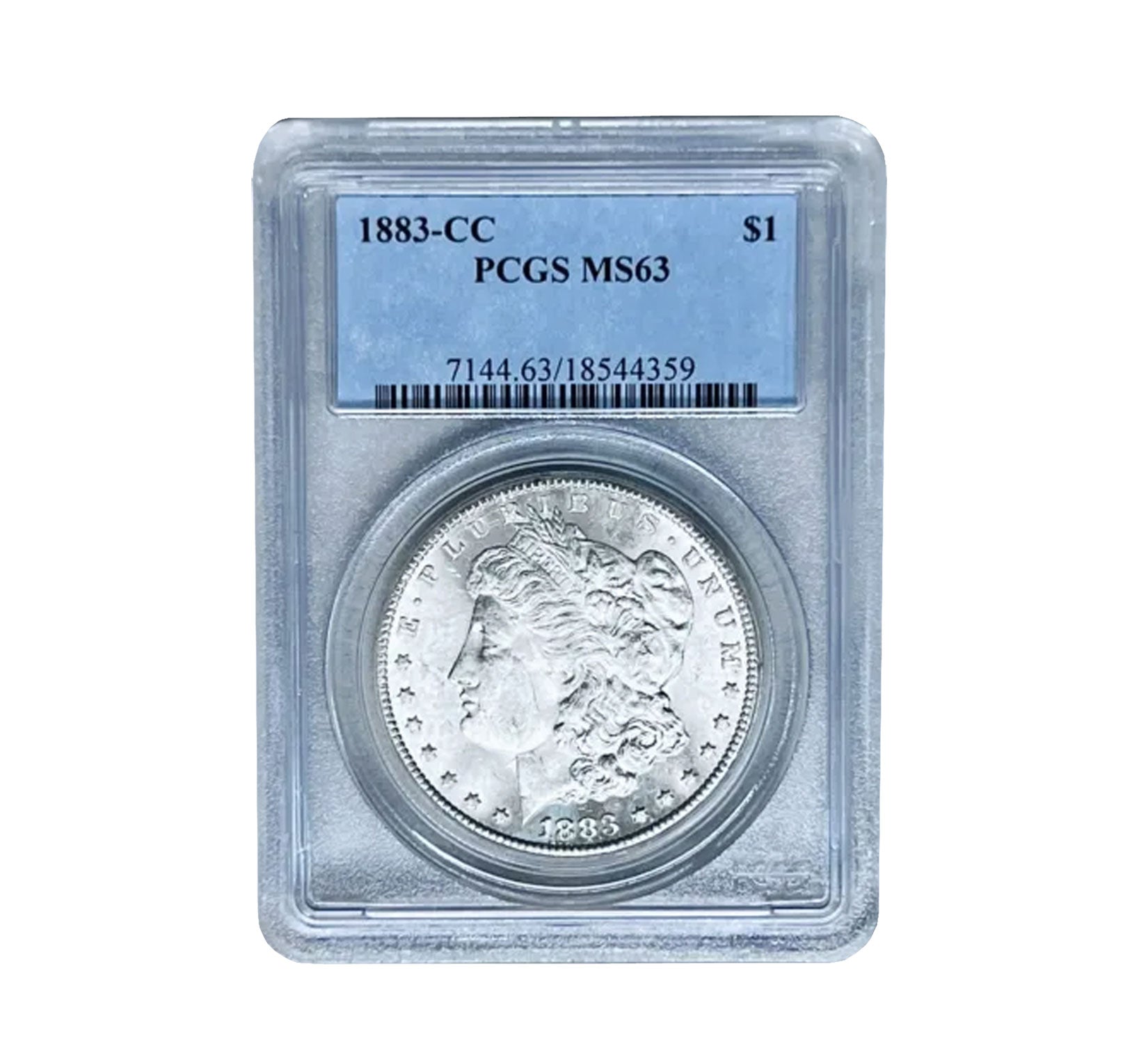 1883-CC Morgan Dollar MS63 PCGS