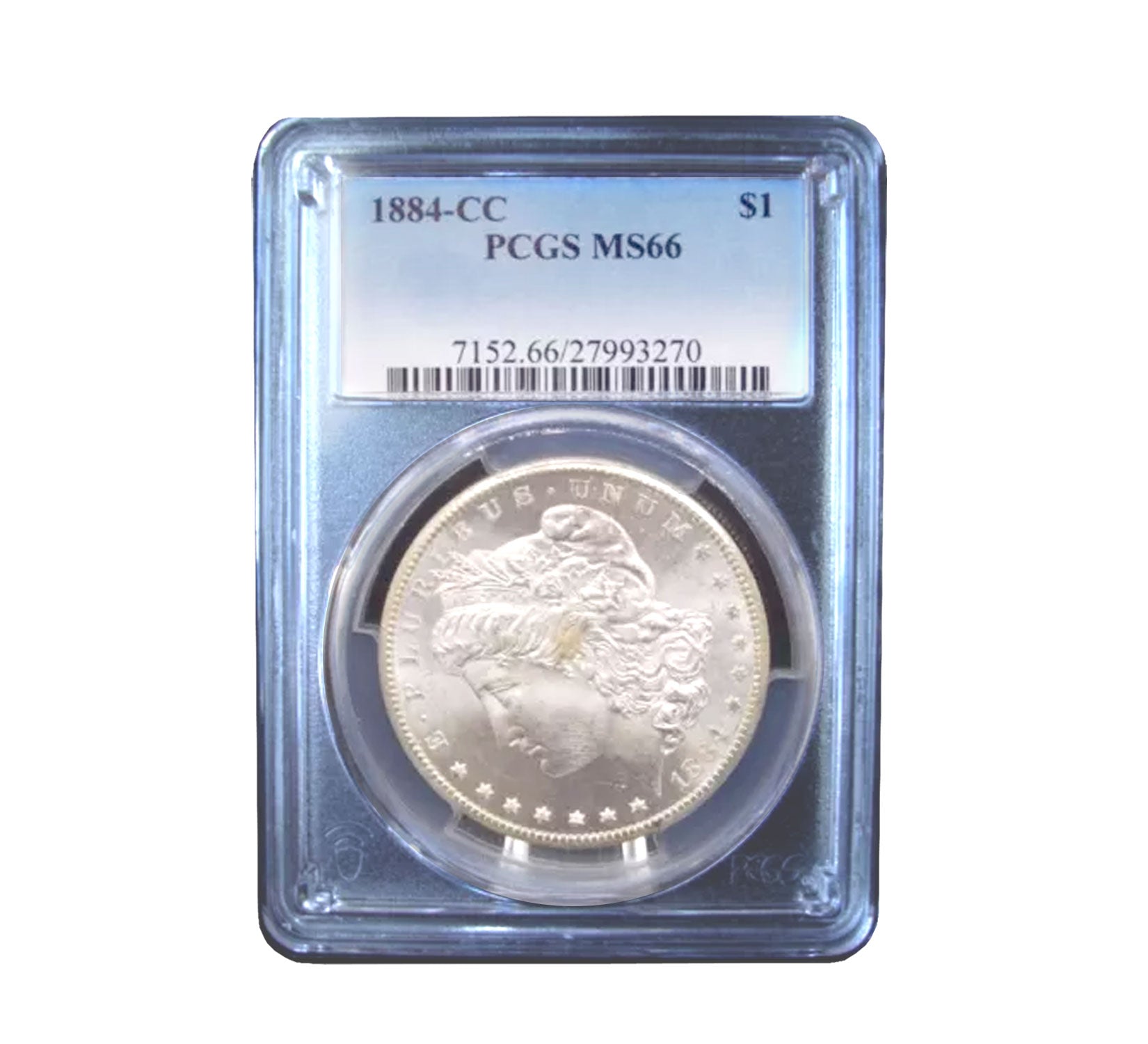 1884-CC Morgan Dollar MS66 PCGS