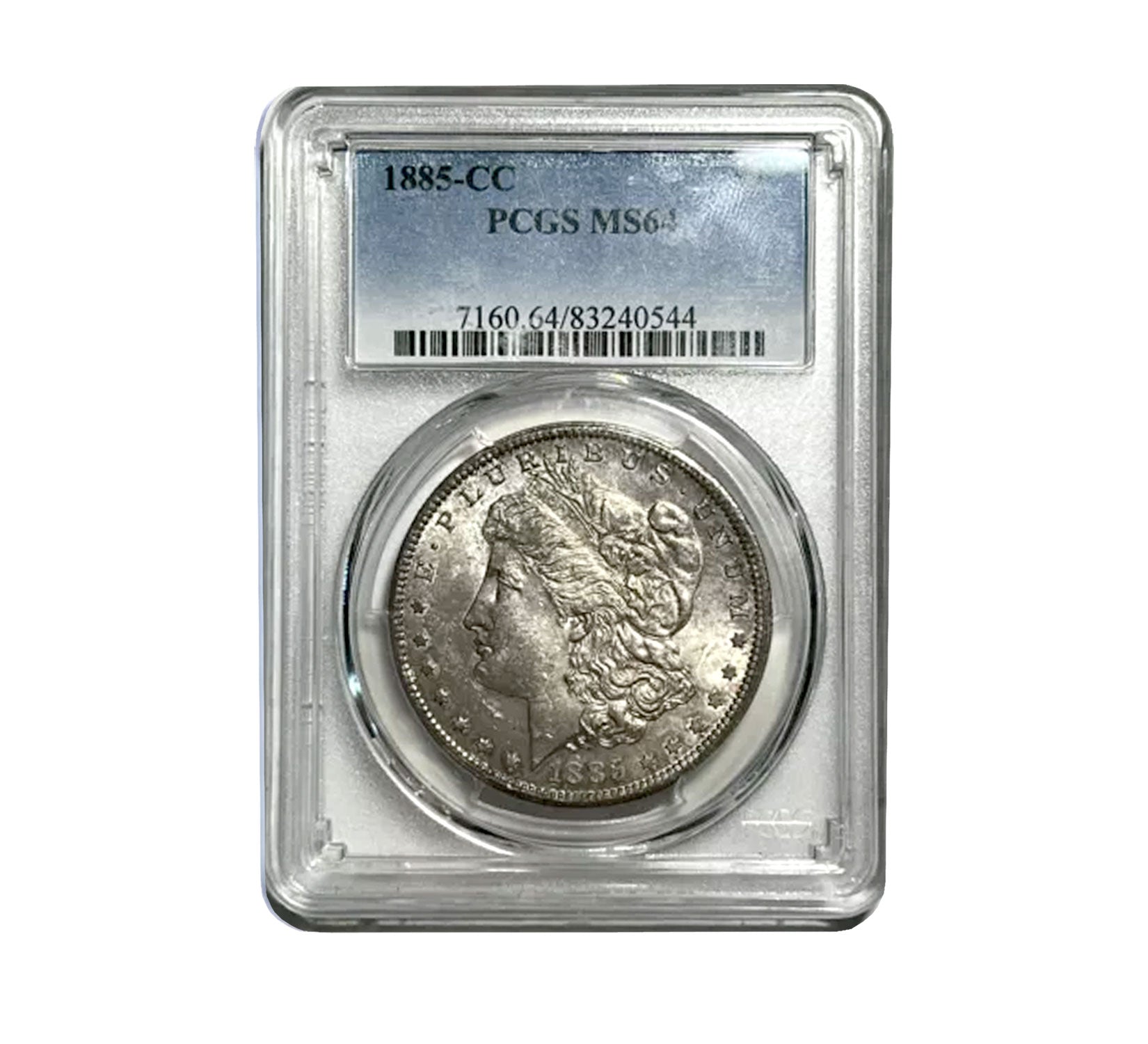 1885-CC Morgan Dollar MS64 PCGS