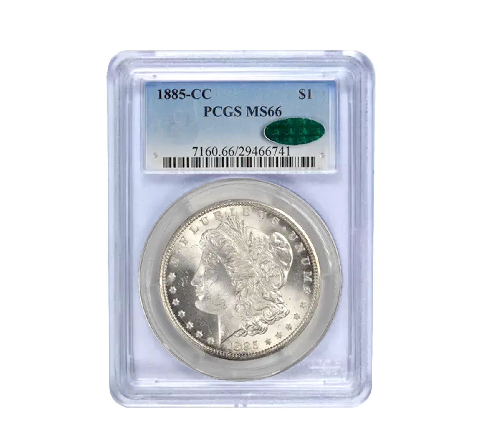 1885-CC Morgan Dollar MS66 PCGS