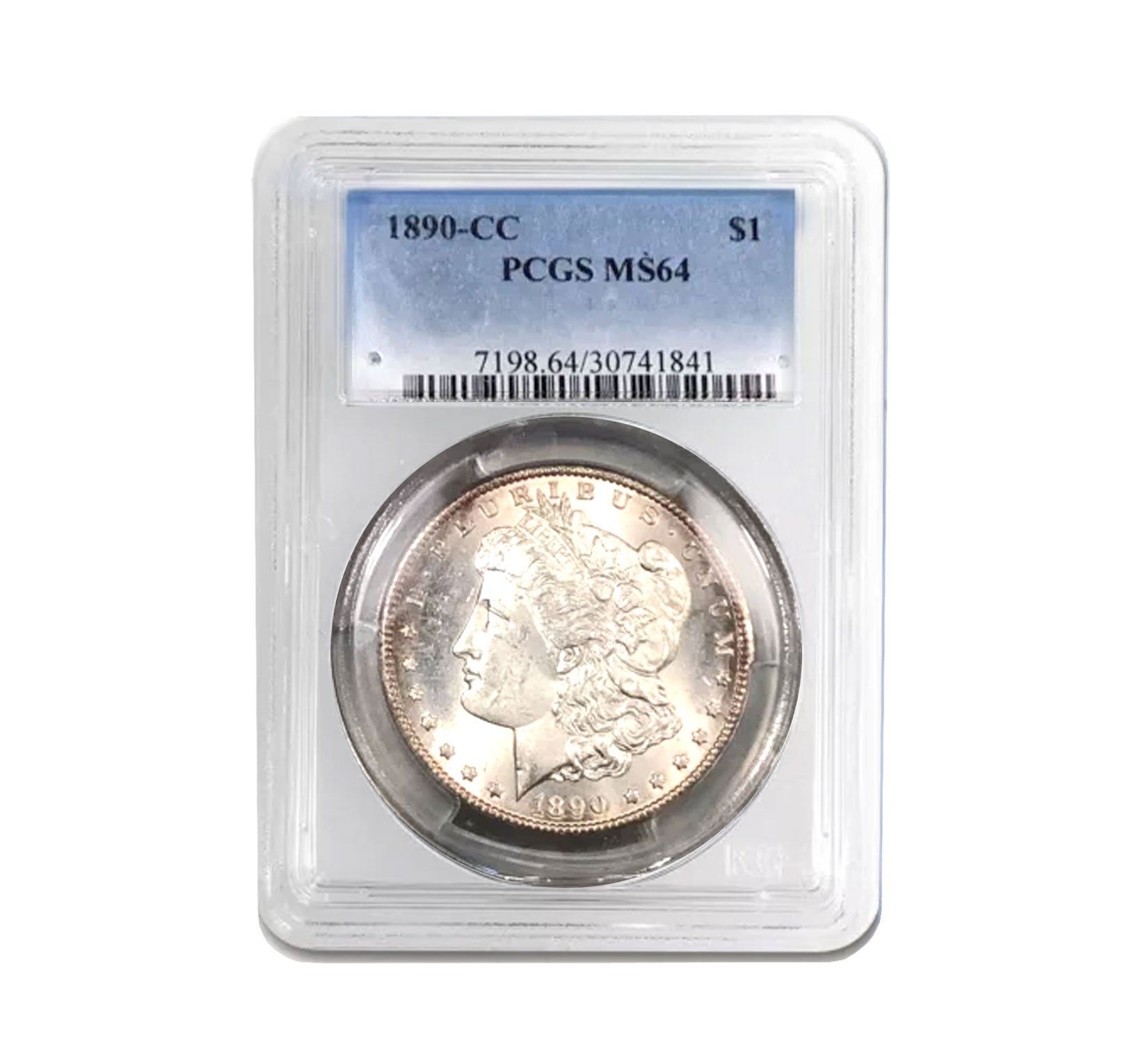 1890-CC Morgan Dollar MS64 PCGS