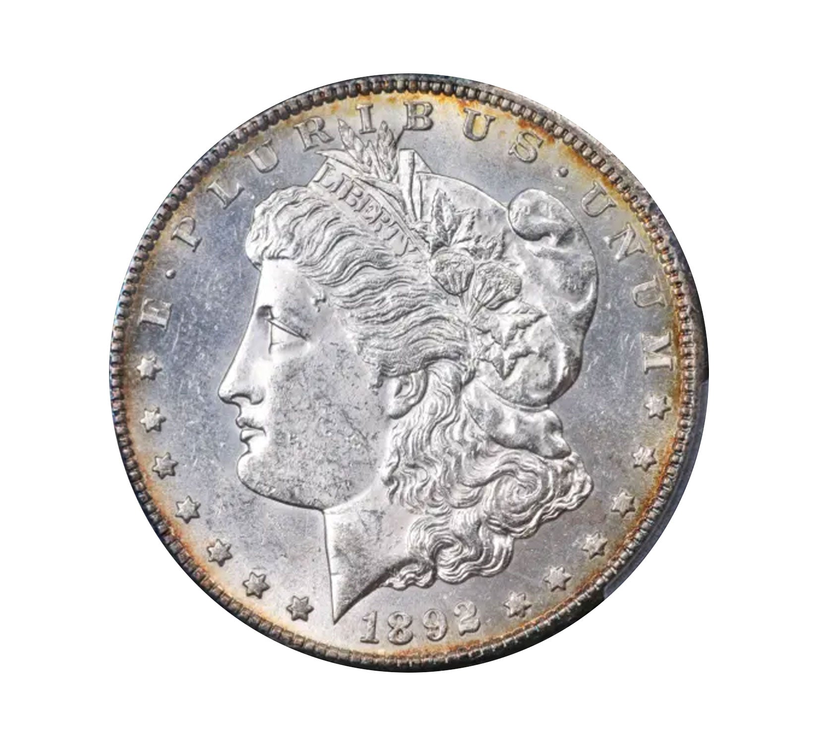 1892-CC Morgan Dollar MS62 PCGS