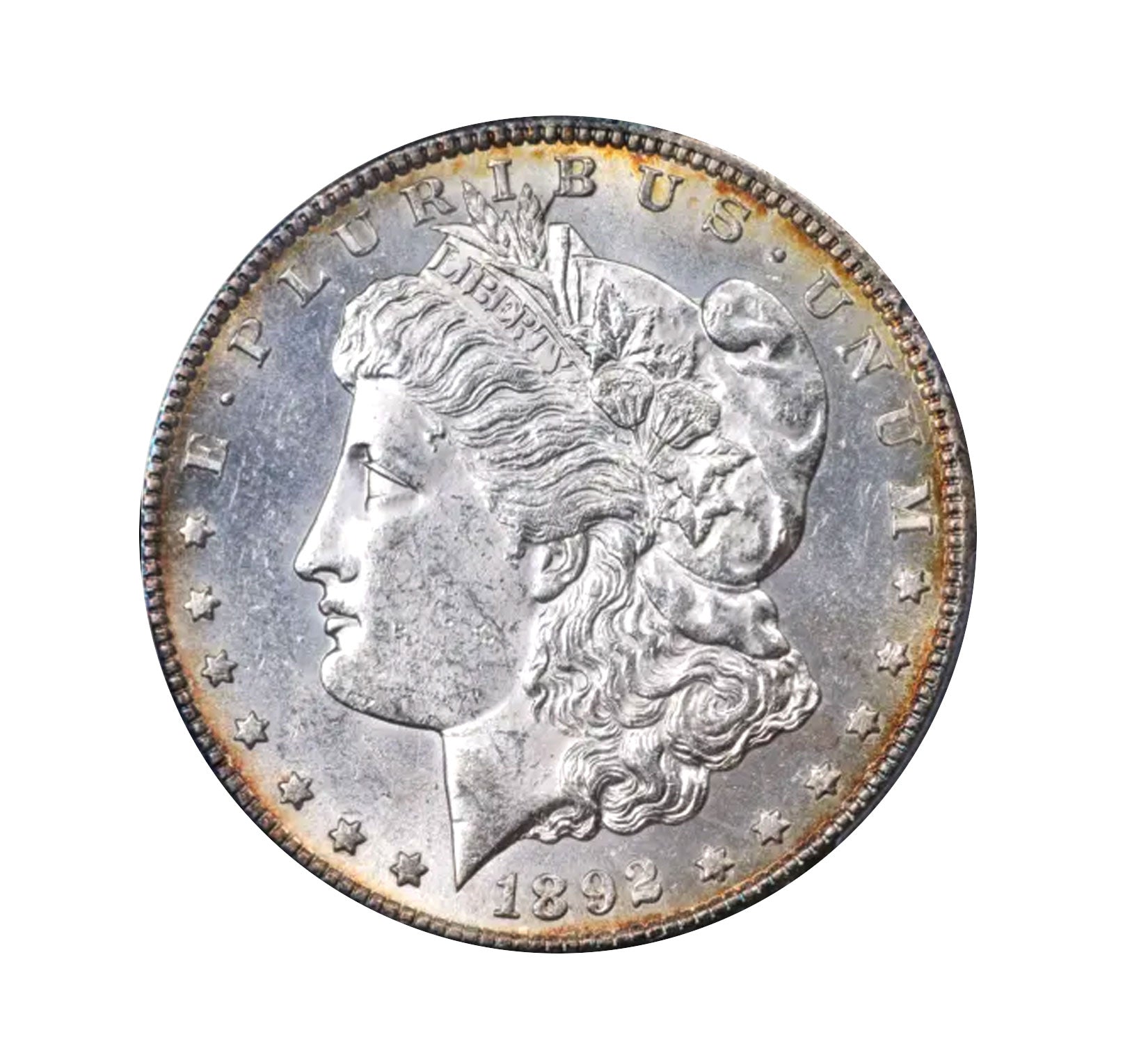 1892-CC Morgan Dollar MS63 PCGS