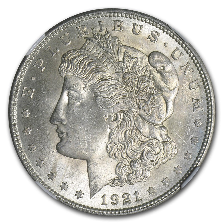 1921 Morgan NGC MS63 obv