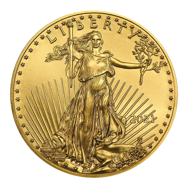 2024 $5 1/10 oz Gold American Eagle BU Brilliant Uncirculated