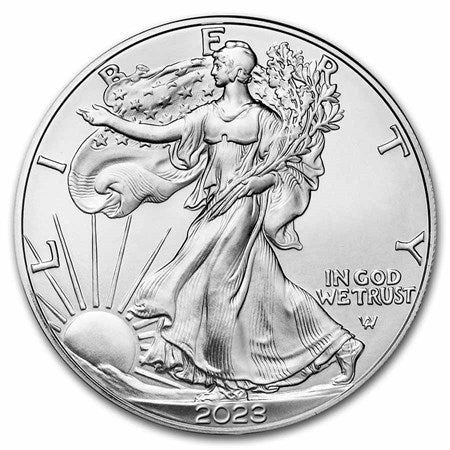 2023 $1 American Silver Eagle Coin In US Mint Gift Box