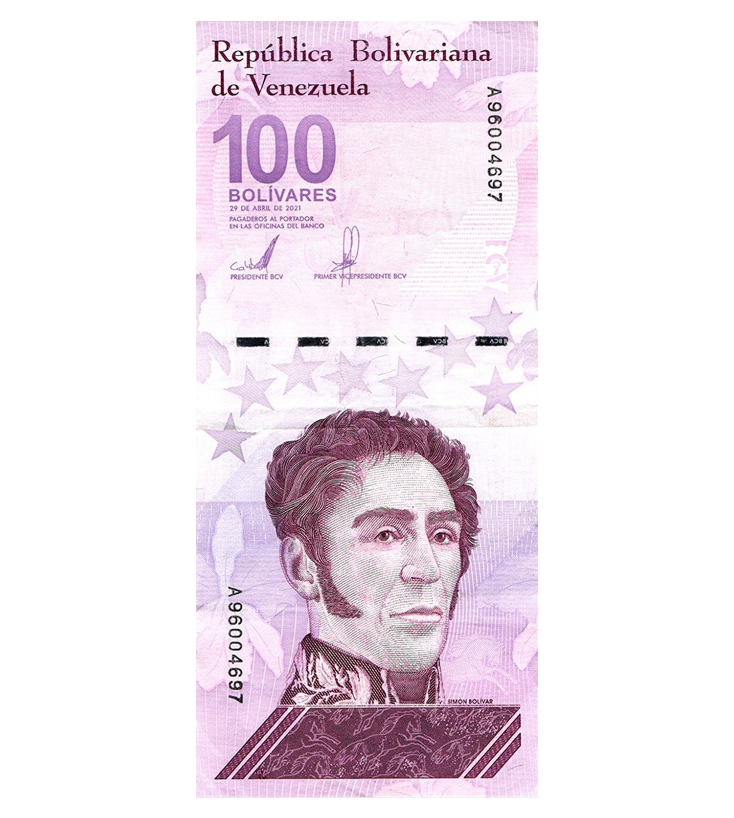 Venezuela 100 DIGITALES Banknote 2021 Bolivar Circulated