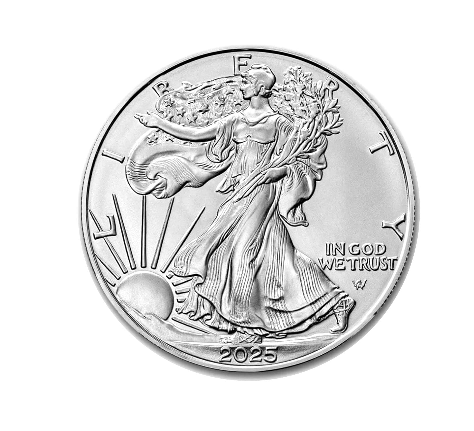 2025 $1 American Silver Eagle Brilliant Uncirculated