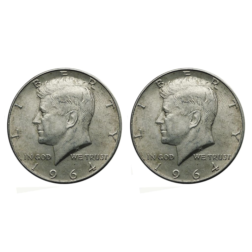 $1 Face - 90% Silver JFK Half Dollars Circulated