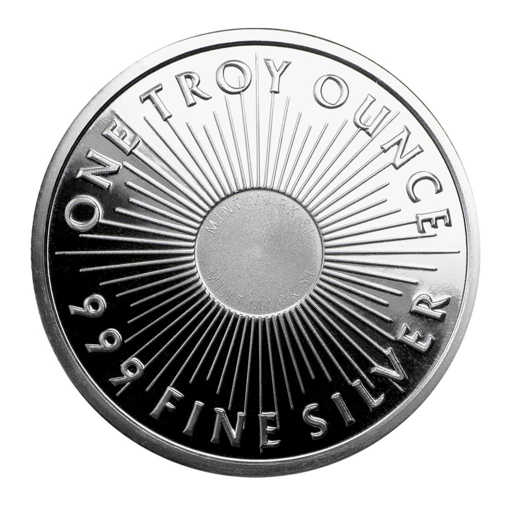 1 Ounce Sunshine Minting .999 Silver Eagle Round