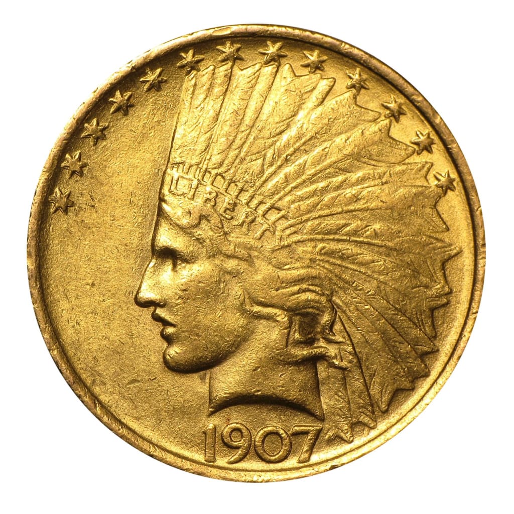 $10 Indian Head Eagle (1907-1933)