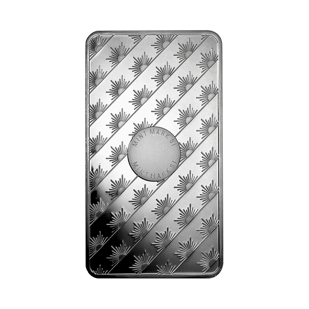 10 Ounce oz .999 Silver Eagle Bar - Sunshine Minting