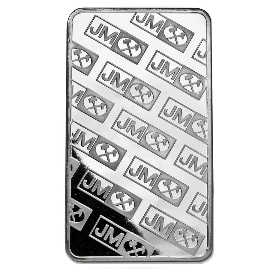 Ten Ounce .999 Fine Silver Johnson Matthey Bar