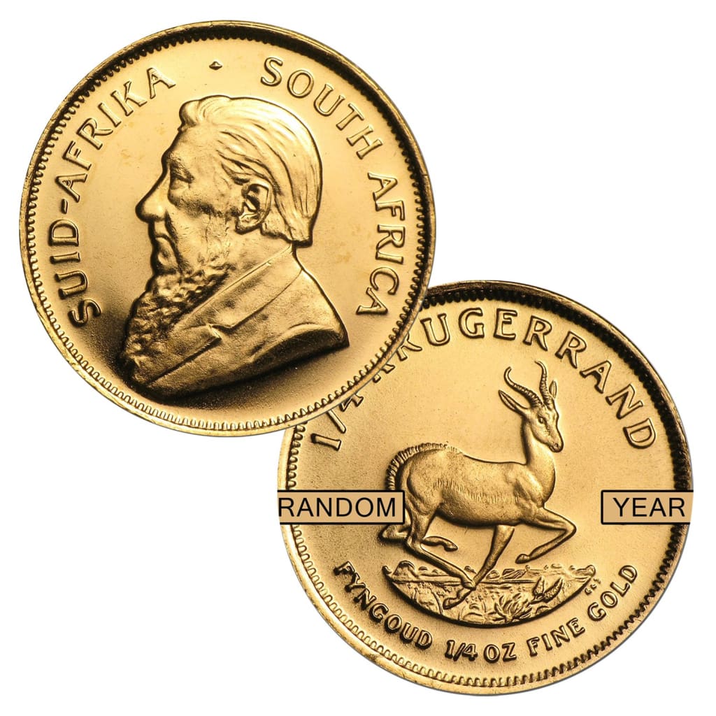 1/4 Oz South Africa Gold Krugerrand | Random Year