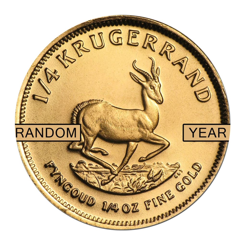 1/4 Oz South Africa Gold Krugerrand | Random Year