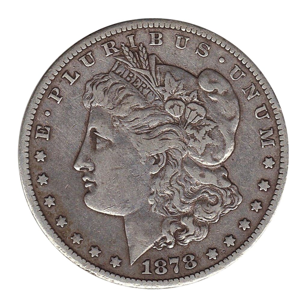 1878 CC Morgan $1 Extremely Fine OBV