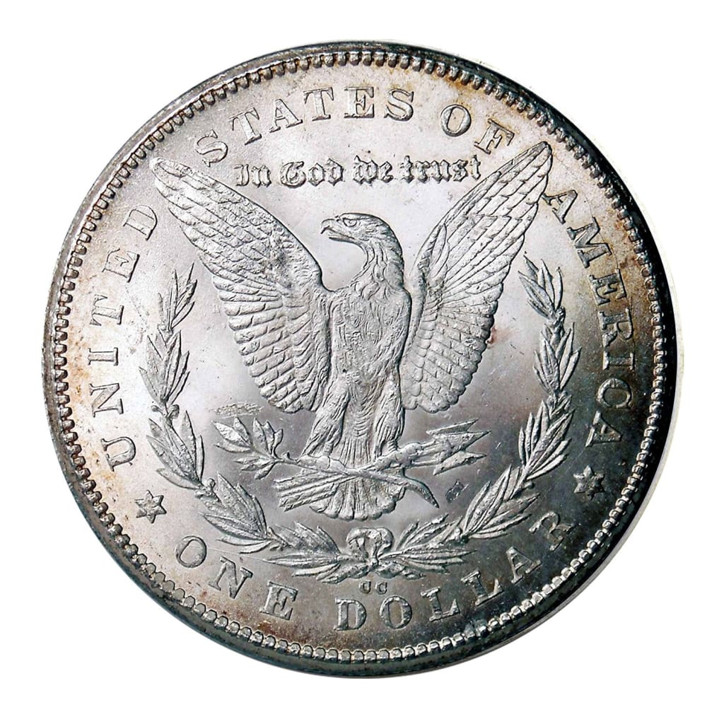 1884 CC Morgan $1 Brilliant Uncirculated 5FS