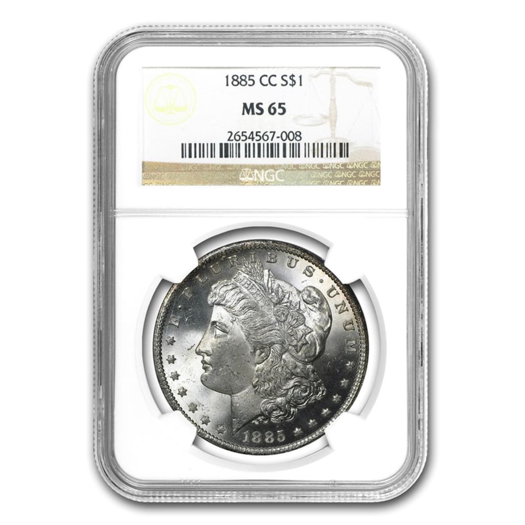 1885-CC Morgan Dollar MS65 NGC