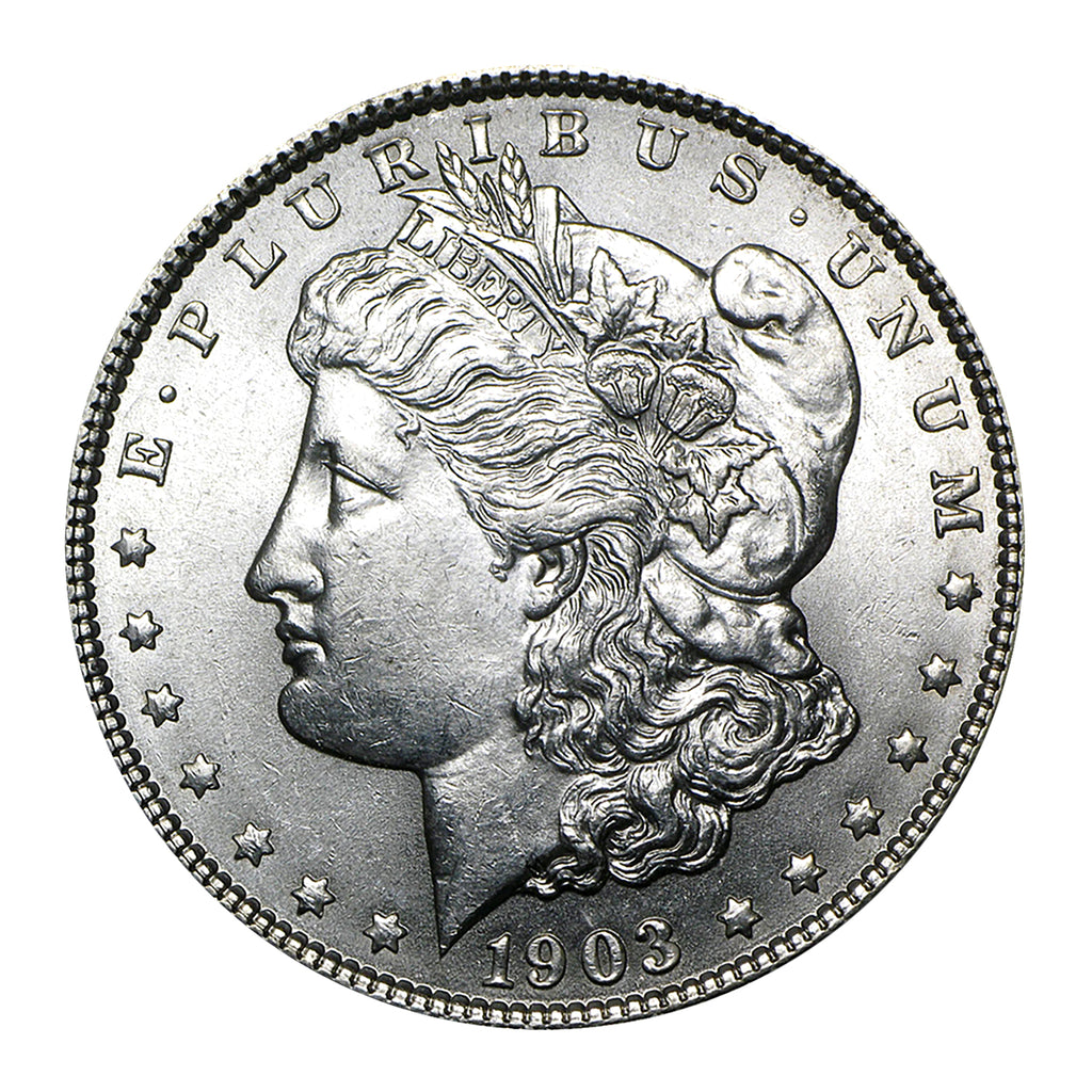 1903 P Morgan Silver Dollar Brilliant Uncirculated BU – Great American ...