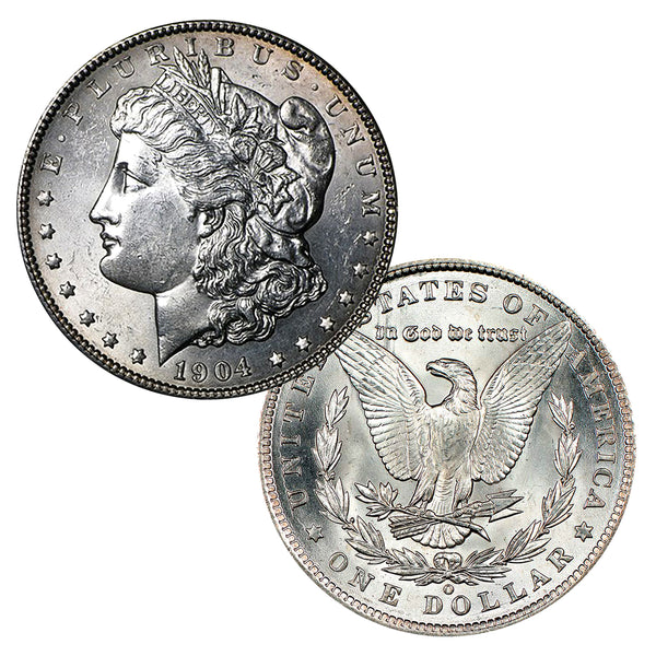 1904 $1 (Regular Strike) Morgan Dollar - PCGS CoinFacts