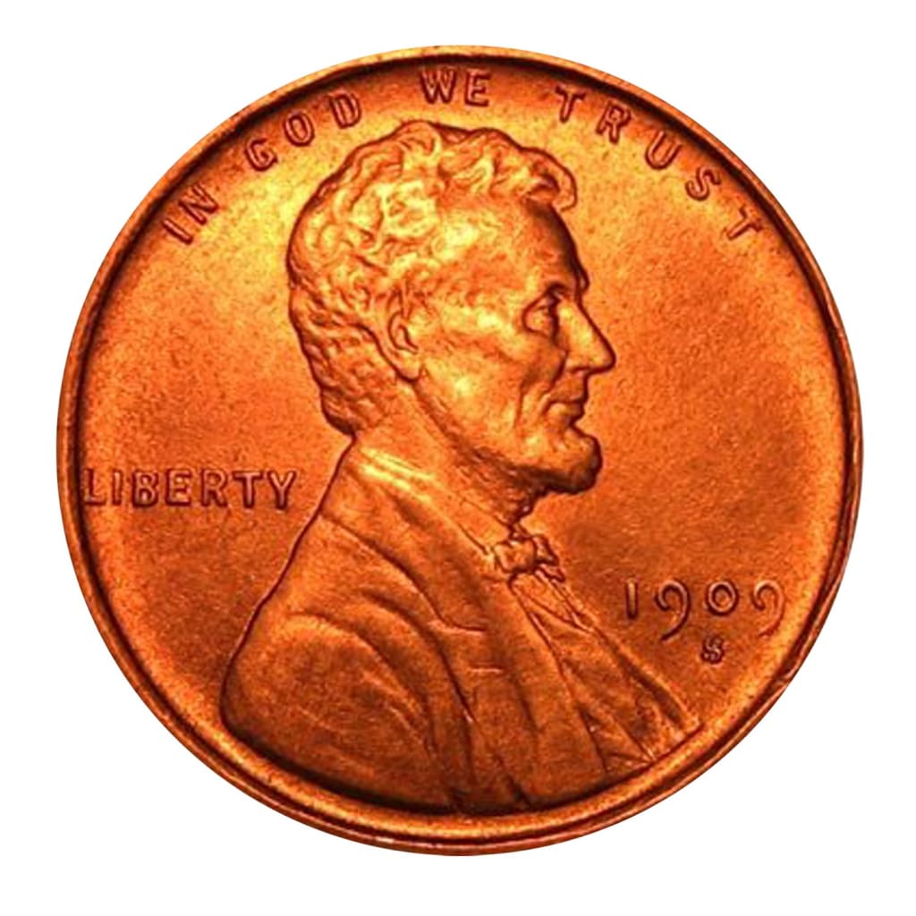 1909 P Lincoln Cent - Circulated Condition