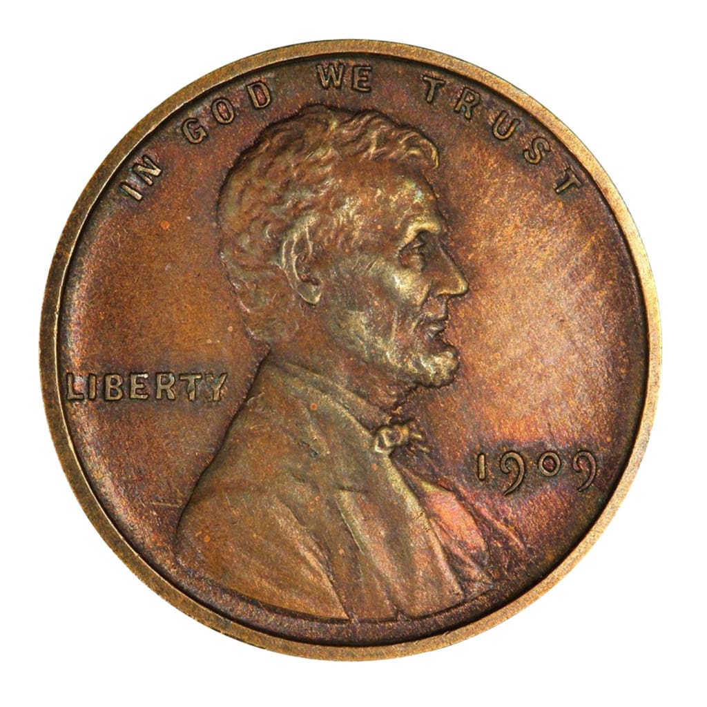 1909 VDB Lincoln Cent - Circulated Condition