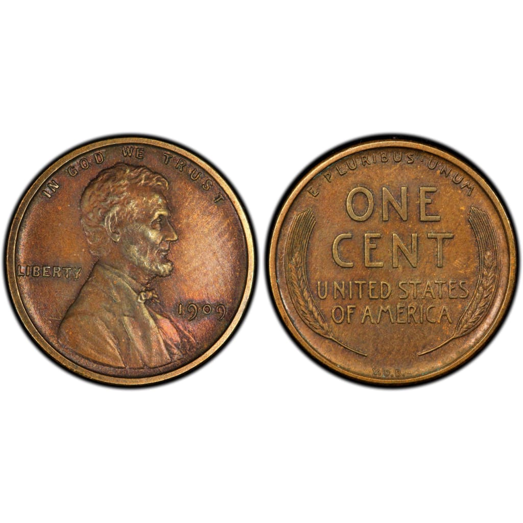 1909 VDB Lincoln Cent - Circulated Condition