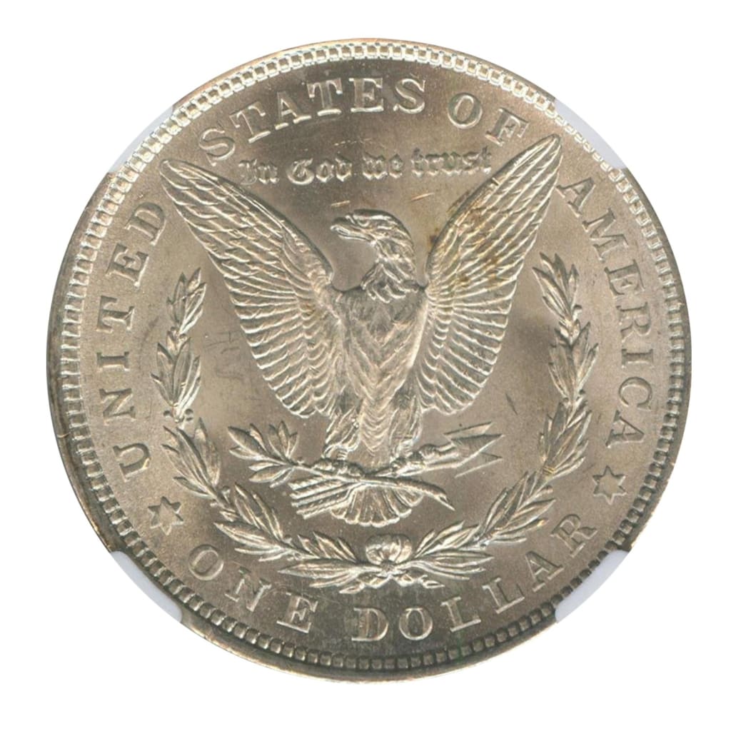 1921 No Mint Mark Morgan Dollar PCGS MS-63.