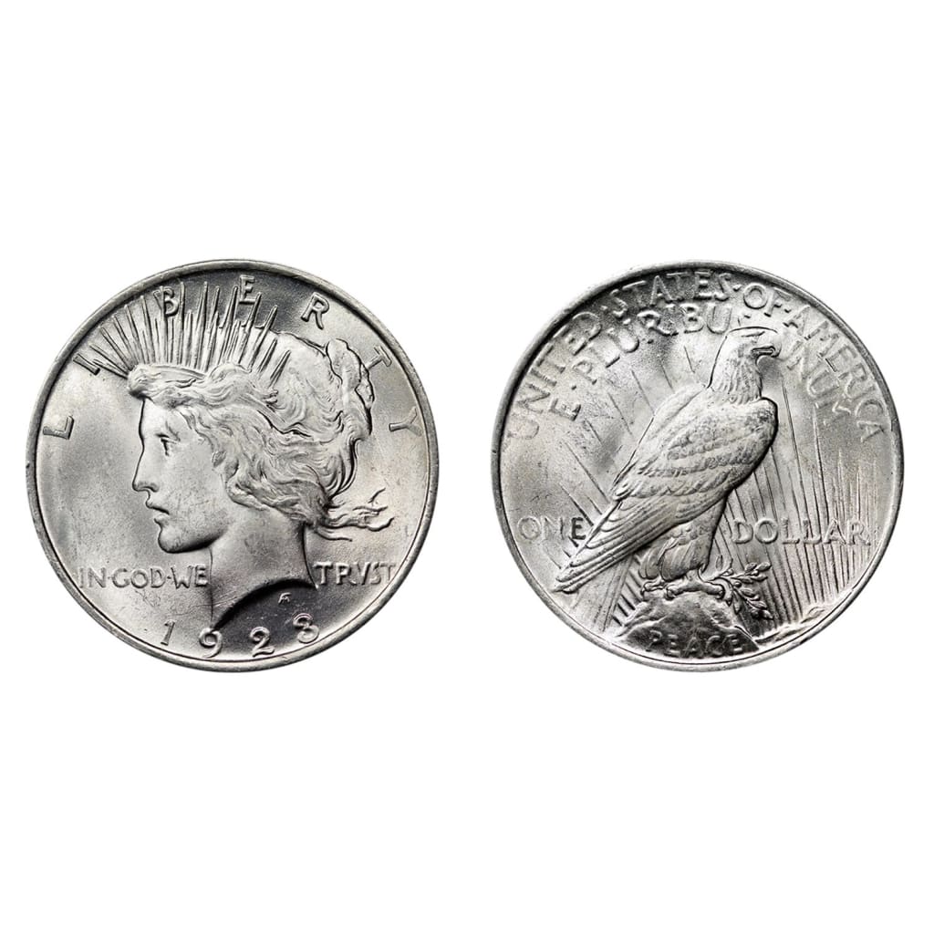 1922-1935 - 90% Silver Peace Dollar Brilliant Uncirculated