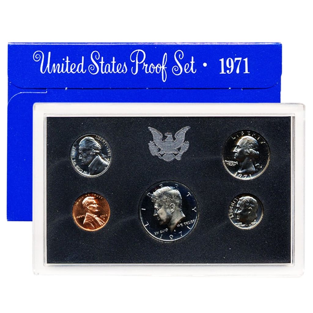 1971 Proof Set - 5 Coin Set