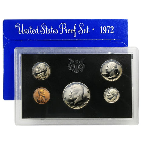 1972 Proof Set - 5 Coin Set