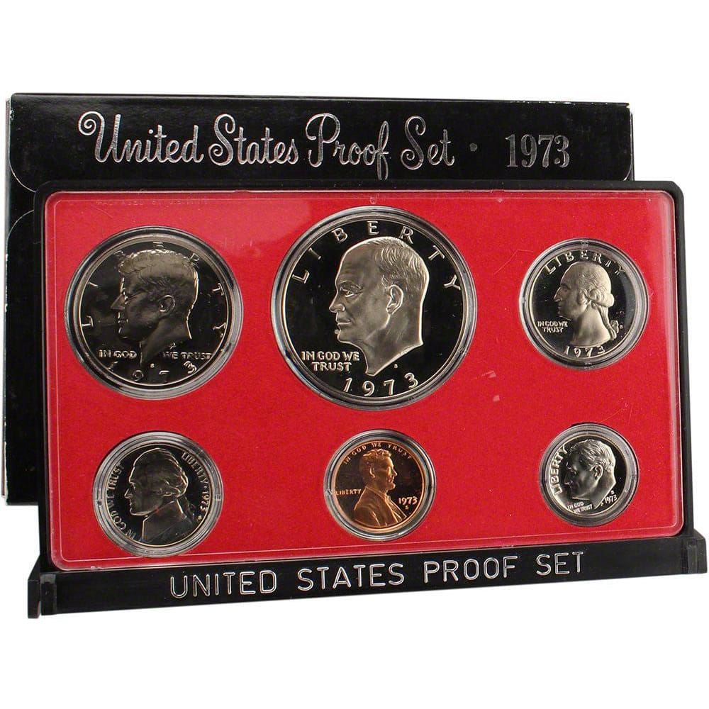 1973 Proof Set - 6 Coin Set