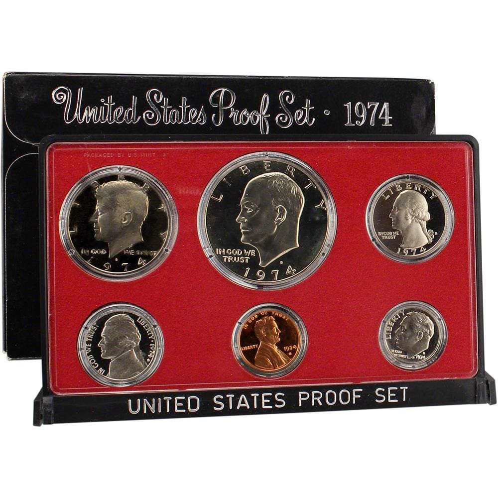 1974 Proof Set - 6 Coin Set