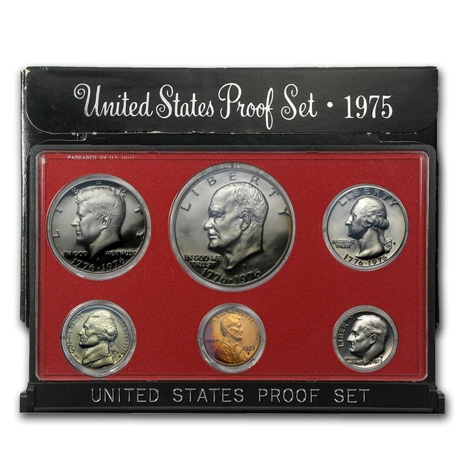 1975 Proof Set - 6 Coin Set