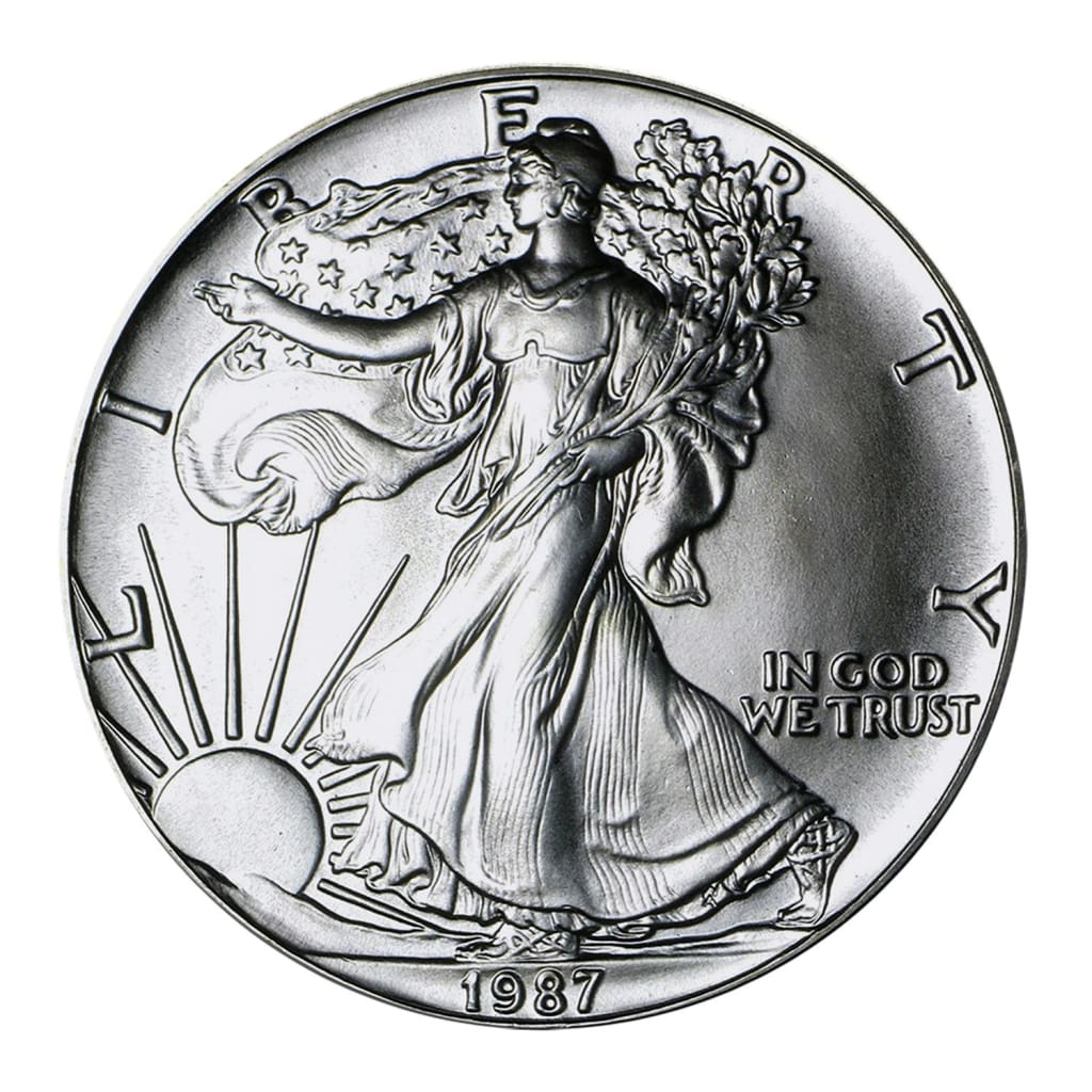 1987 $1 American Silver Eagle - Brilliant Uncirculated