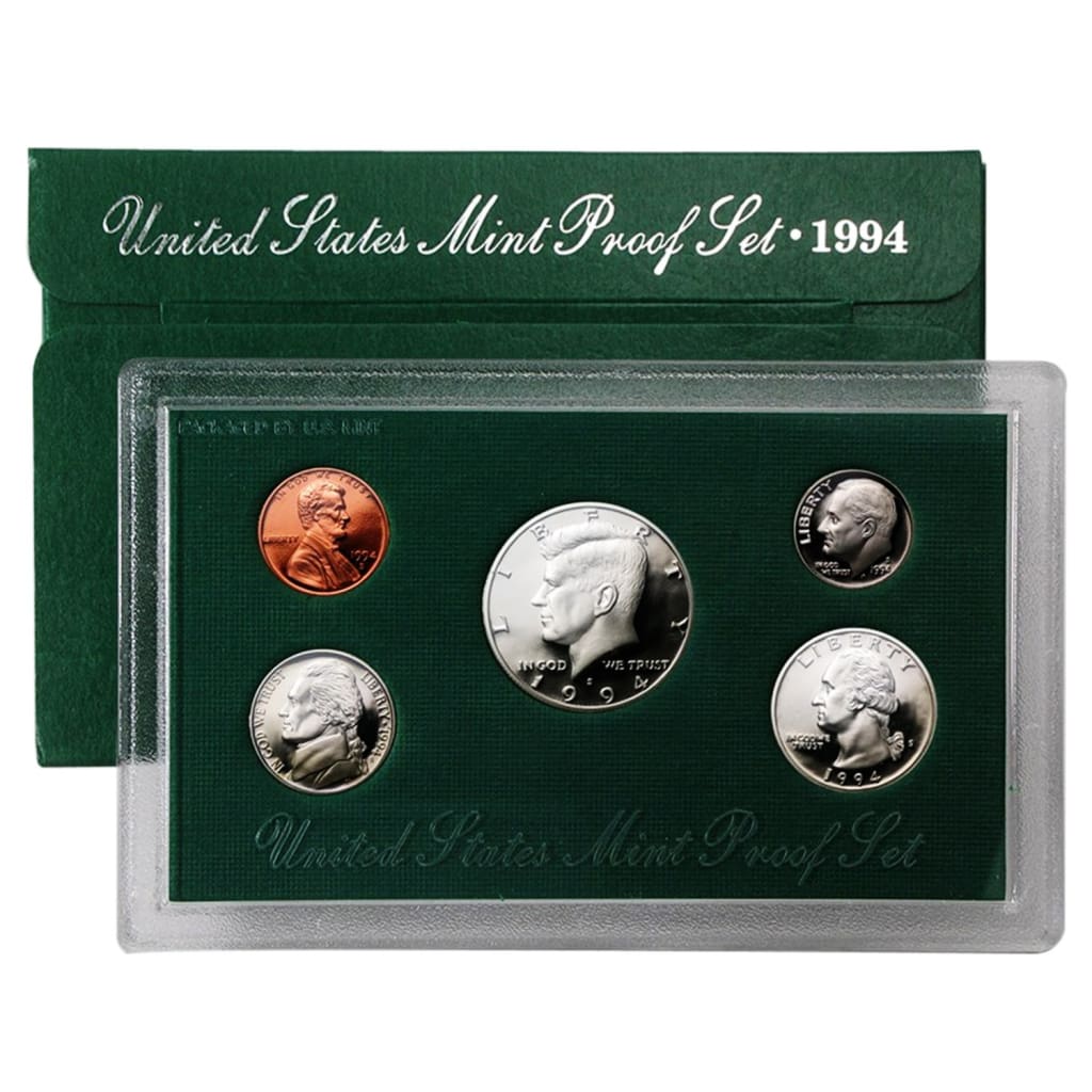 1994 Proof Set - 5 Coin Set